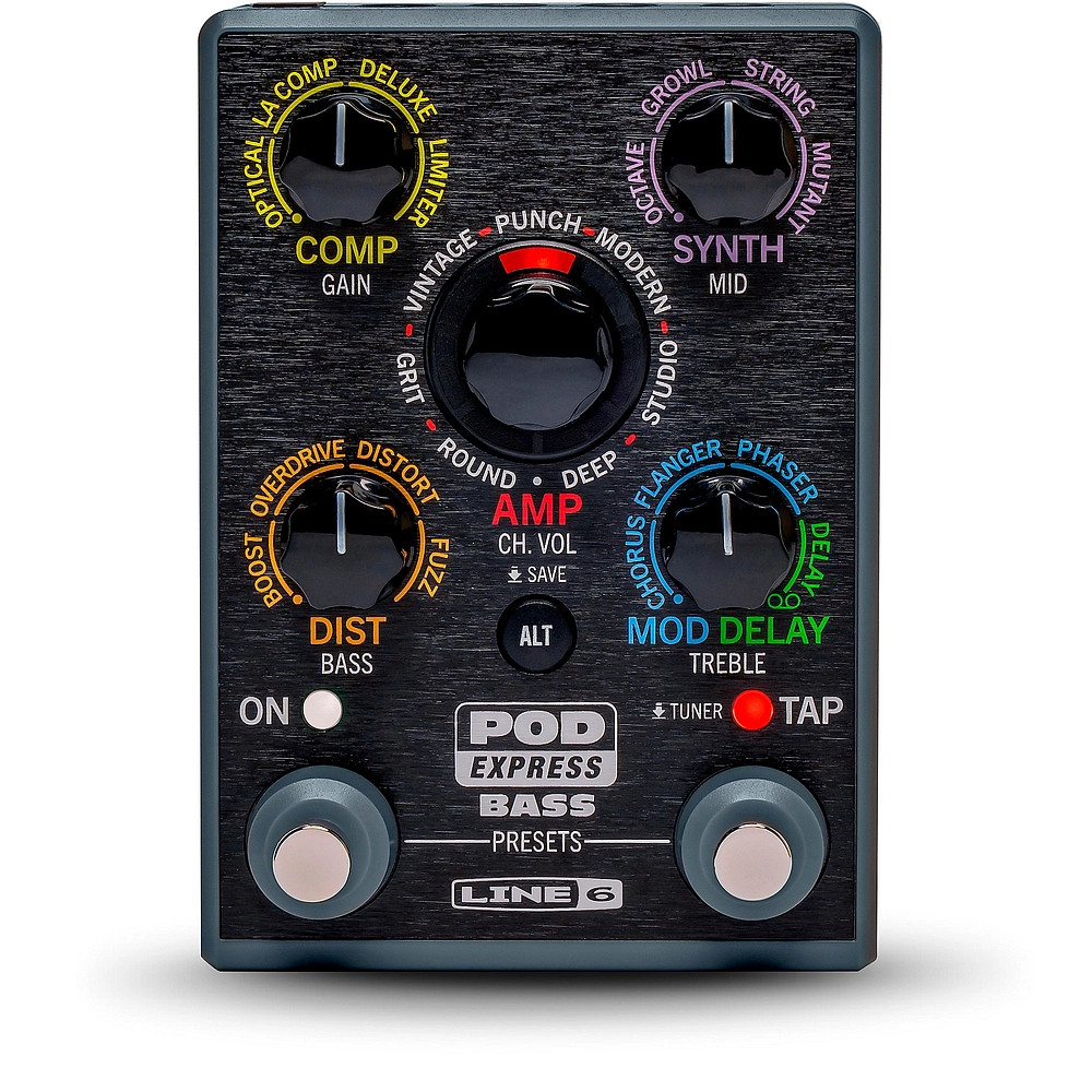Line 6 POD Express Bass Effects Processor Black