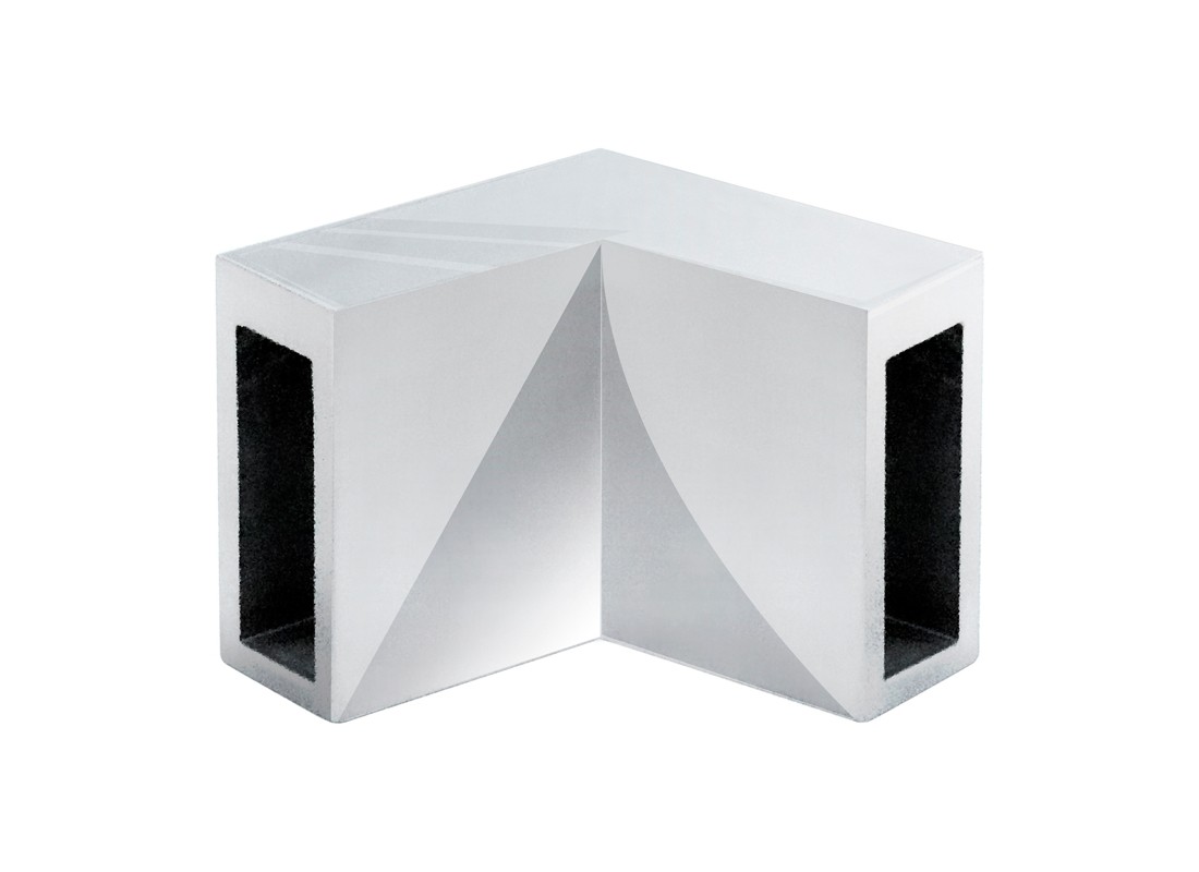 FHC DENC2PS Denali 90 Degree Corner Bracket - Polished Chrome
