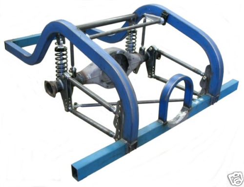 #06 Drag Race  4 Link Rear Suspension Plans Blueprints  Gasser hotrod Pro-street