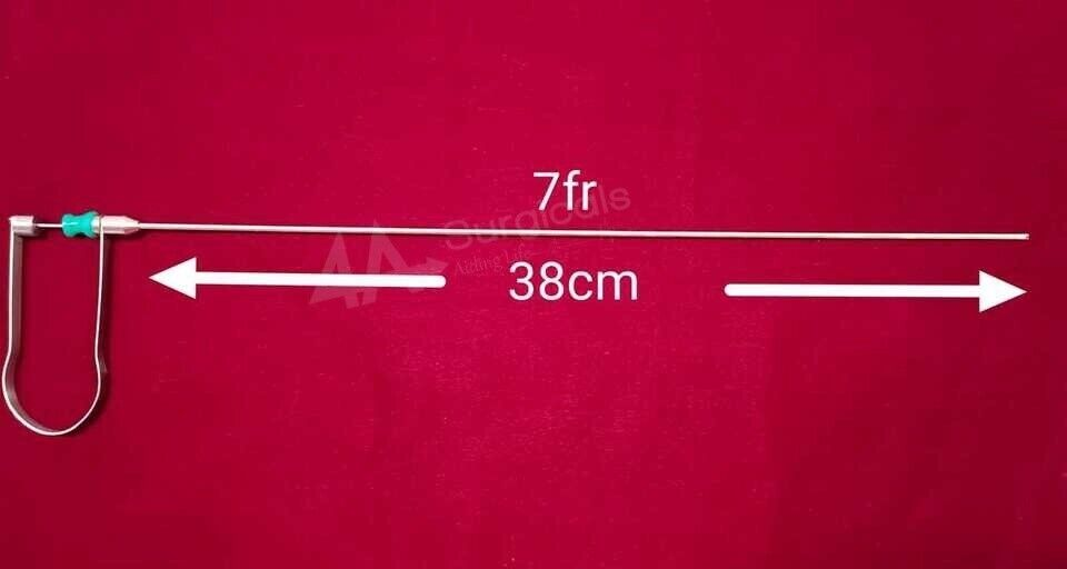 4A PCNL U HANDLE TRIPRONG GRASPER FORCEP 7fr/38cm + SINGLE CHANNEL BRIDGE