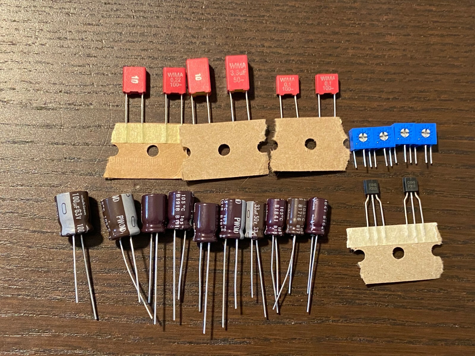 Sansui F-1150 Driver Boards Rebuild Receiver Recap Kit for Model 4000