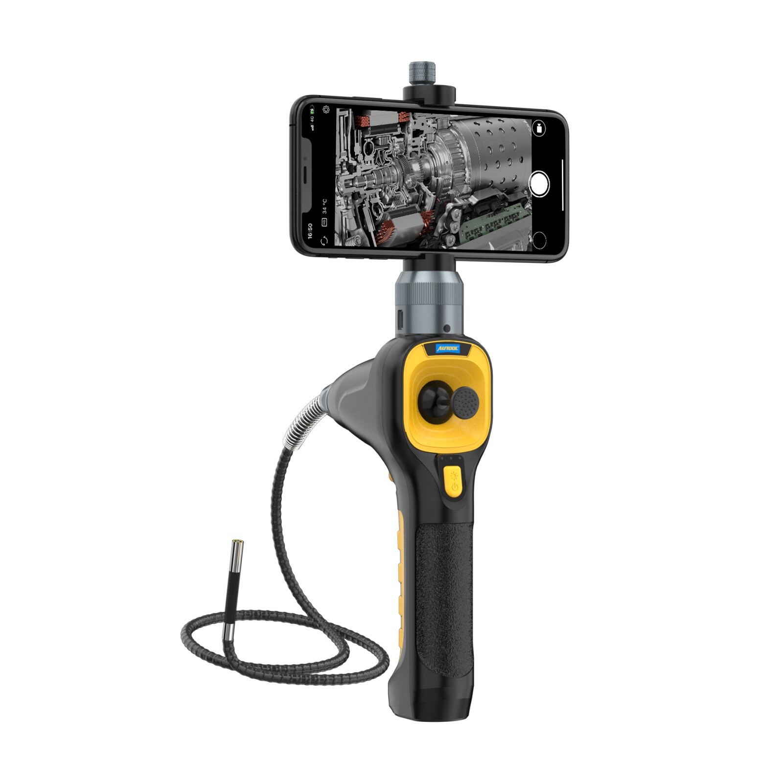 Articulating Borescope Inspection Camera 360° Joystick Endoscope For iOS Android