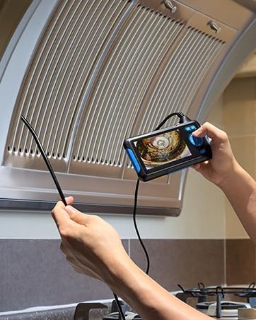 4.3 Inch Endoscope Inspection Camera with Dual Lenses and USB Type C Interface