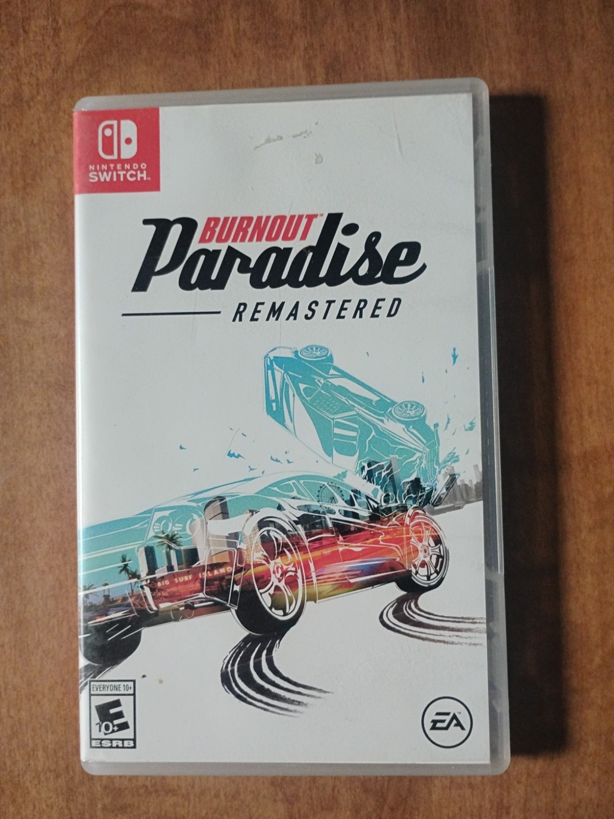 Burnout Paradise Remastered Nintendo Switch EMPTY CASE ONLY No Game