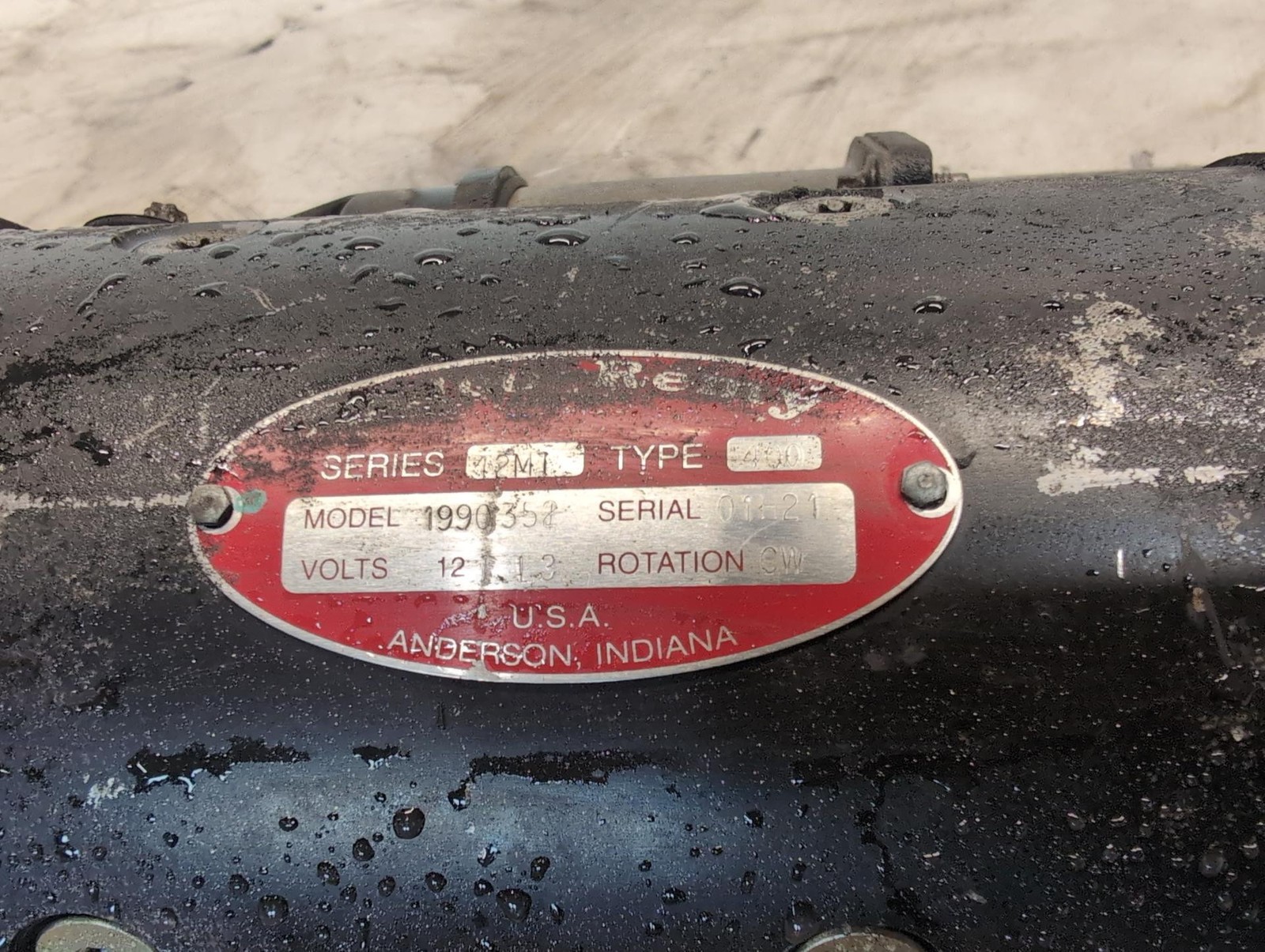 Cummins ISM Engine Starter - Used
