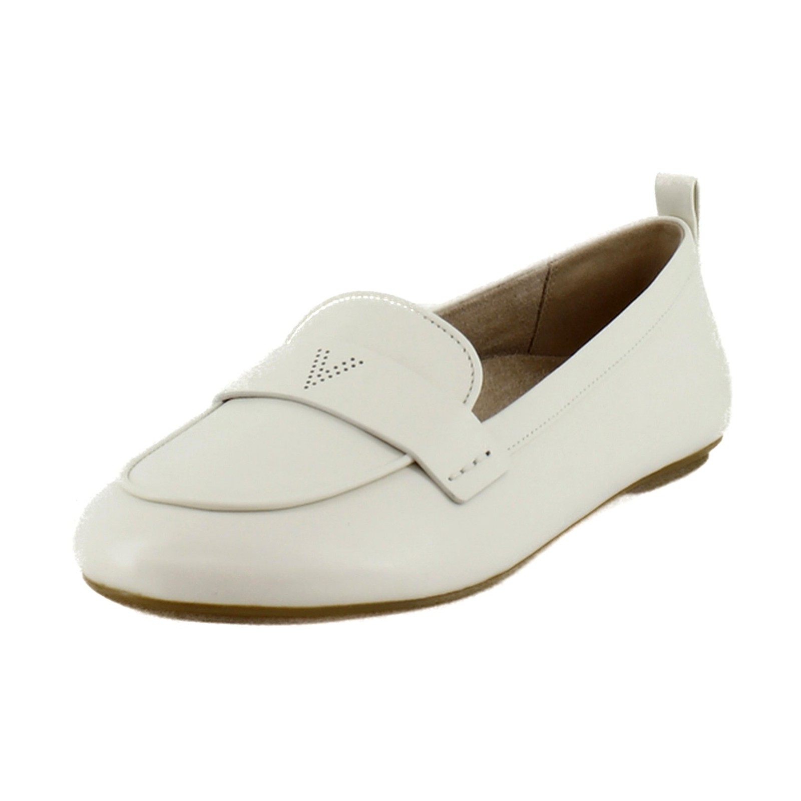 Vionic Tessa Womens Flats Ivory Leather