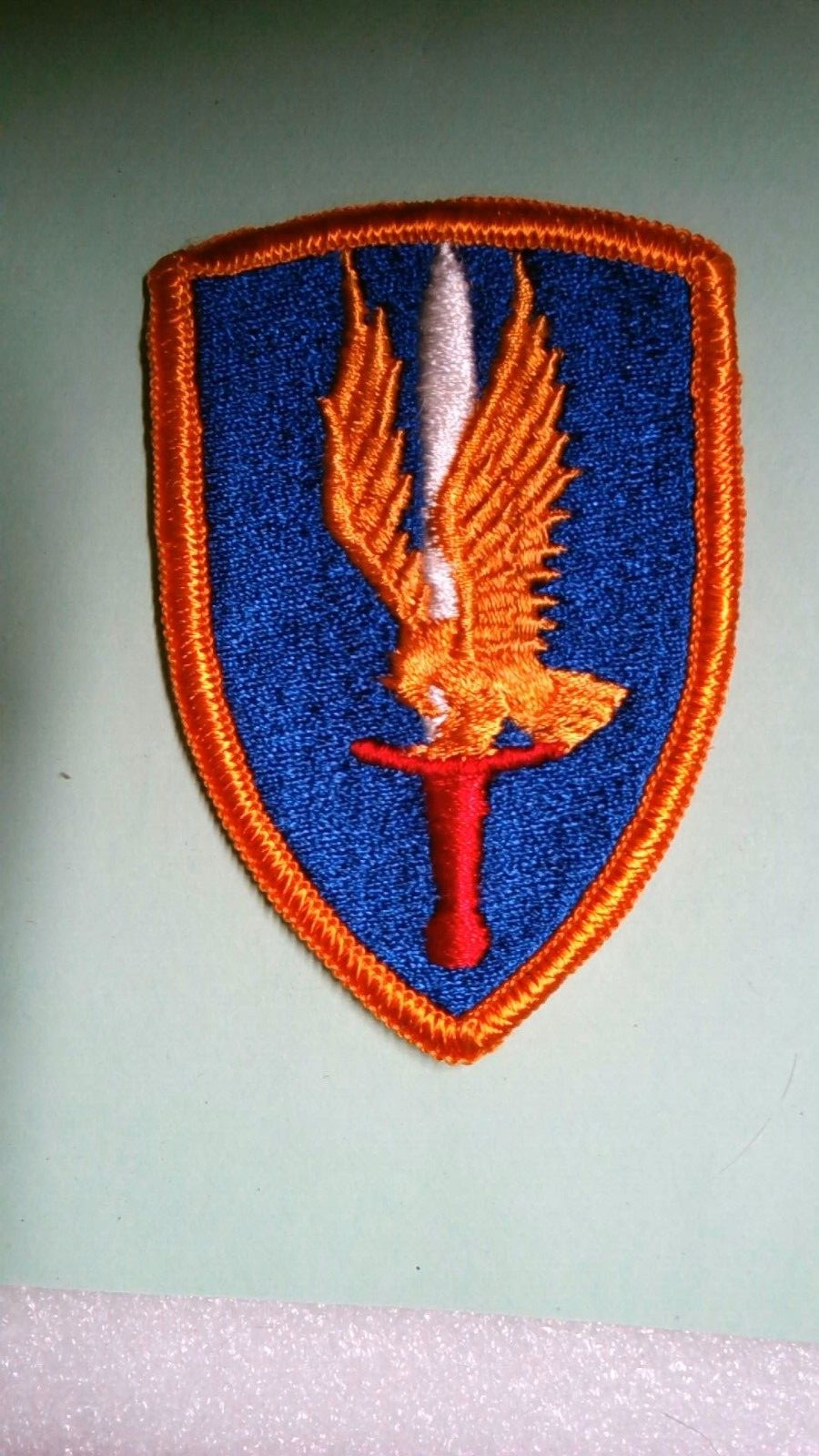 PATCH MILITARY SHOULDER SEW ON COLORED 1ST AVIATION BRIGADE