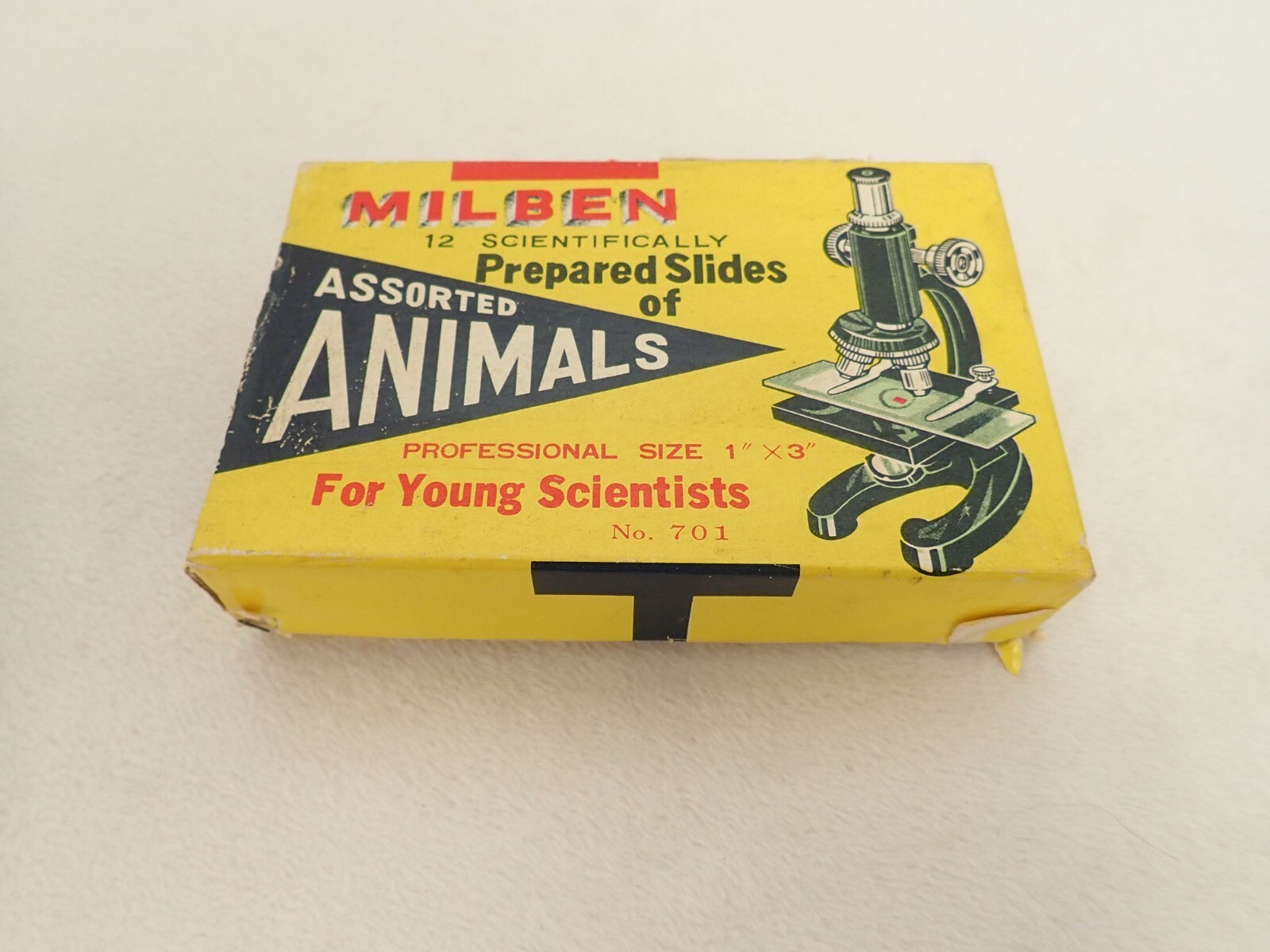 Milben VTG Scientific Assorted Bacteria Slides Complete Science For Kids # 701