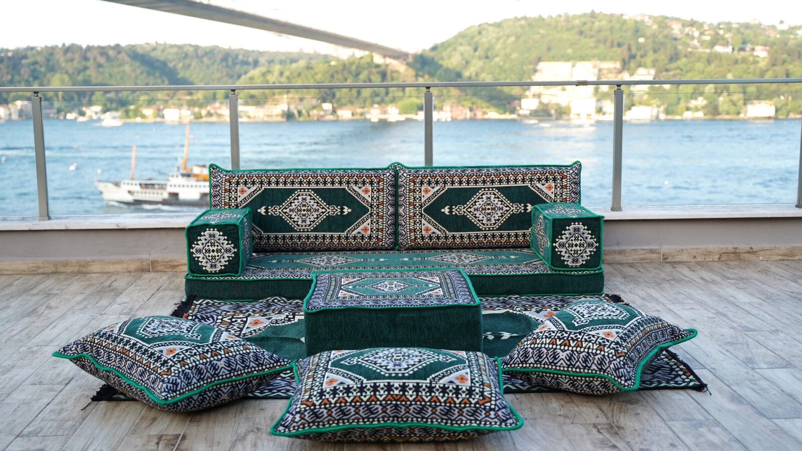 Green Floor Sofa Set, Sectional Sofas, Yoga Meditation Mat, Futon Sofa Bed, Sofa
