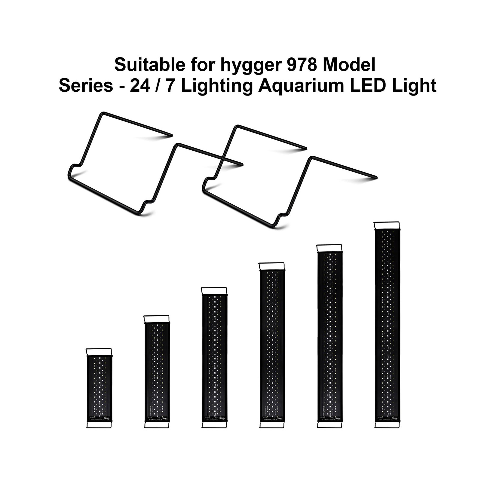 hygger Aquarium Light High Holder Bracket, Suitable for Model H... FAST USA SHIP