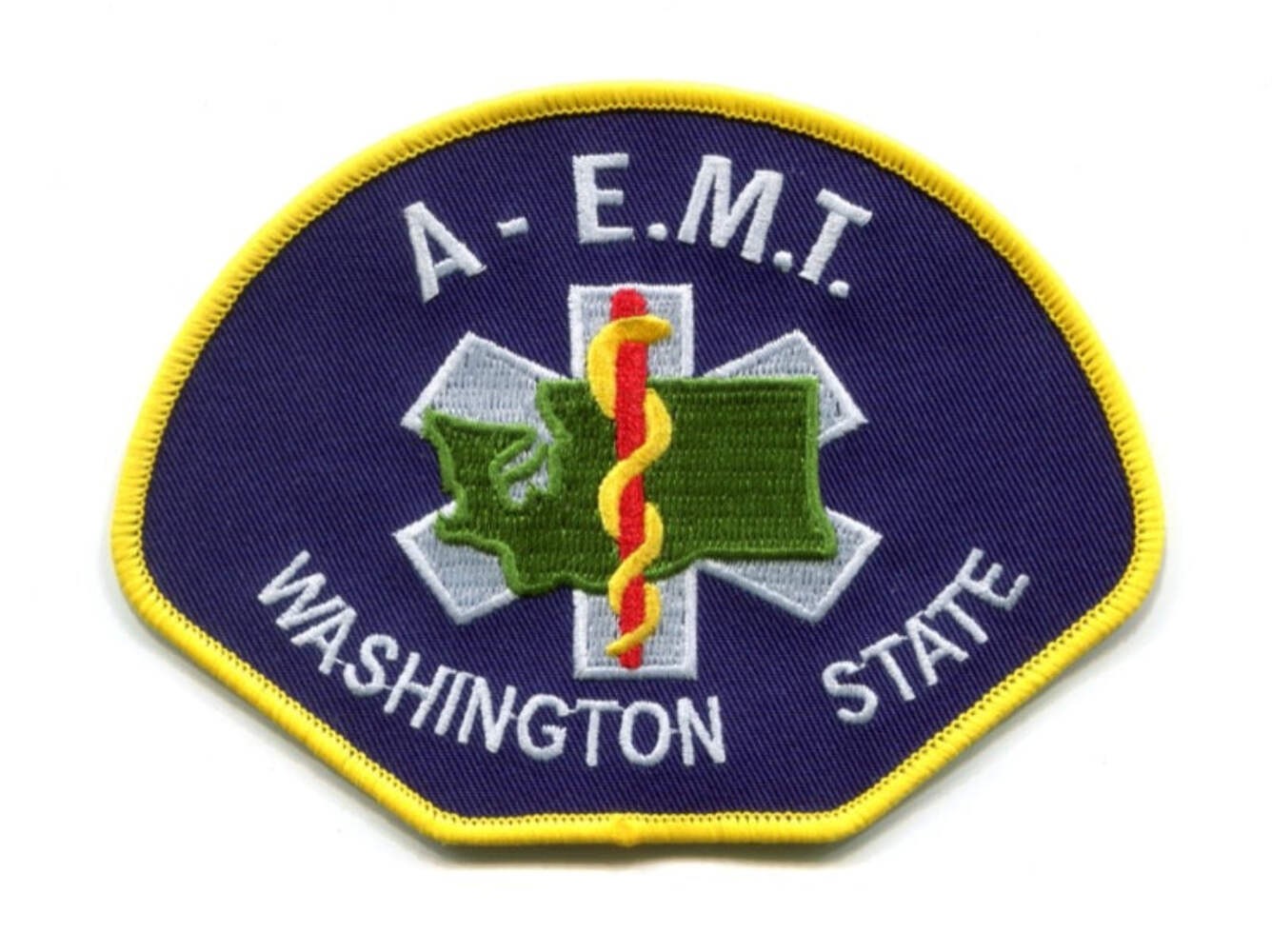 Washington State Advanced Emergency Medical Technician A-EMT EMS Patch Washingto