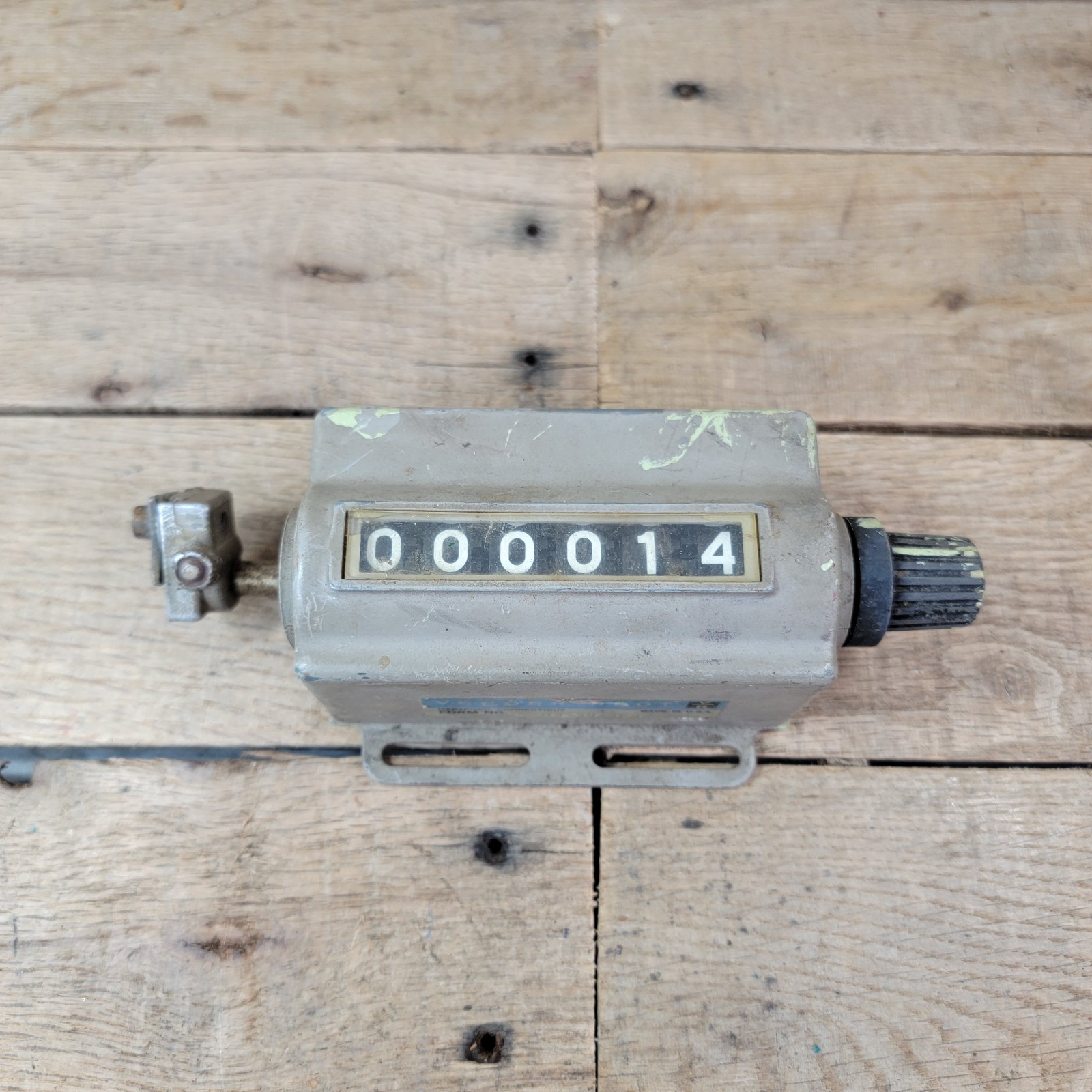 Vintage Veeder-Root Mechanical Counter A166726-006 Industrial USA