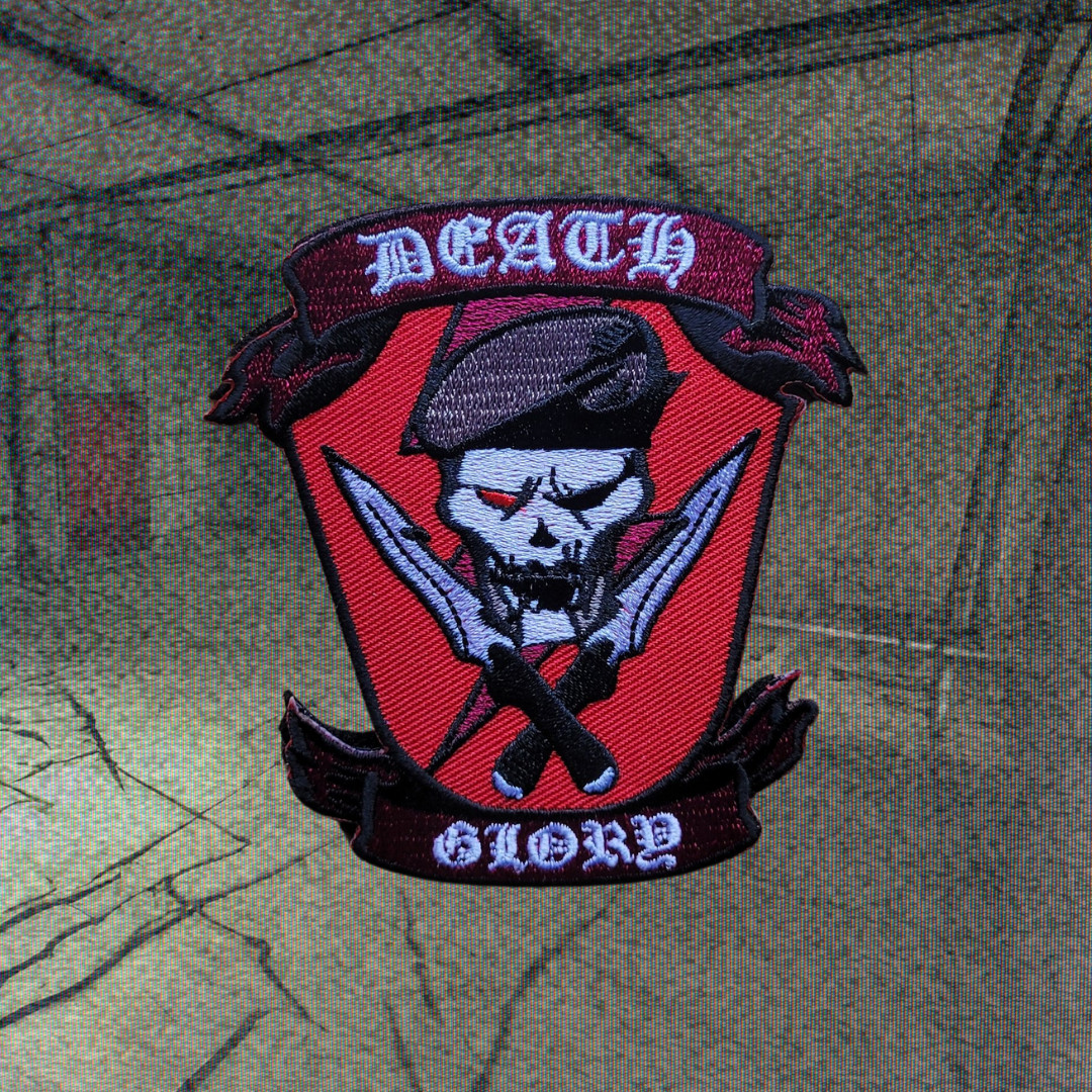 Resident Evil 4 Biohazard, Jack Krauser PMC morale airsoft patch