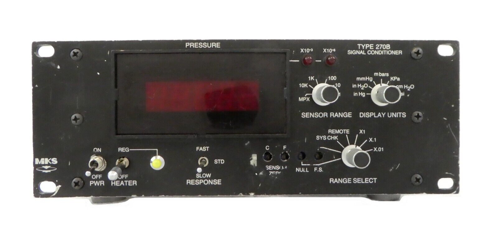MKS Instruments 270B-4 Signal Conditioner Type 270 Tested Working Surplus