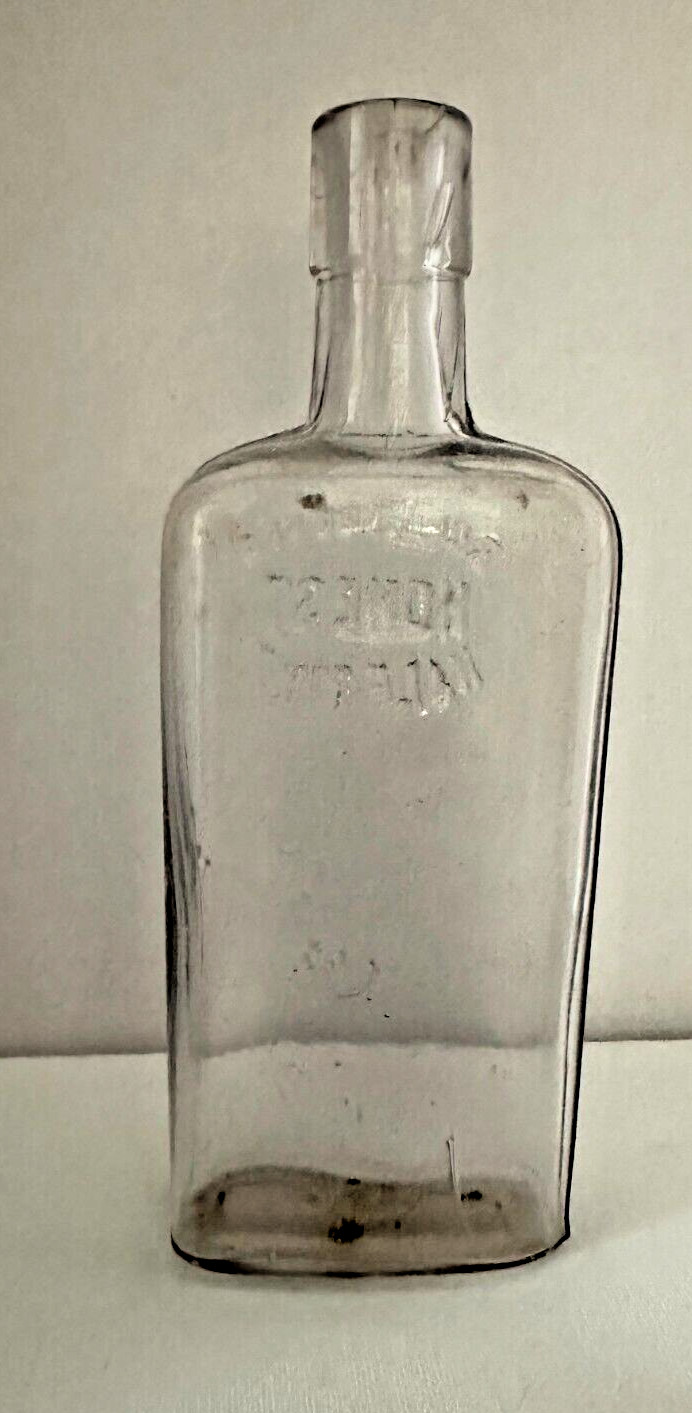 Antique half pint bottle - Honest Registered Half-Pint