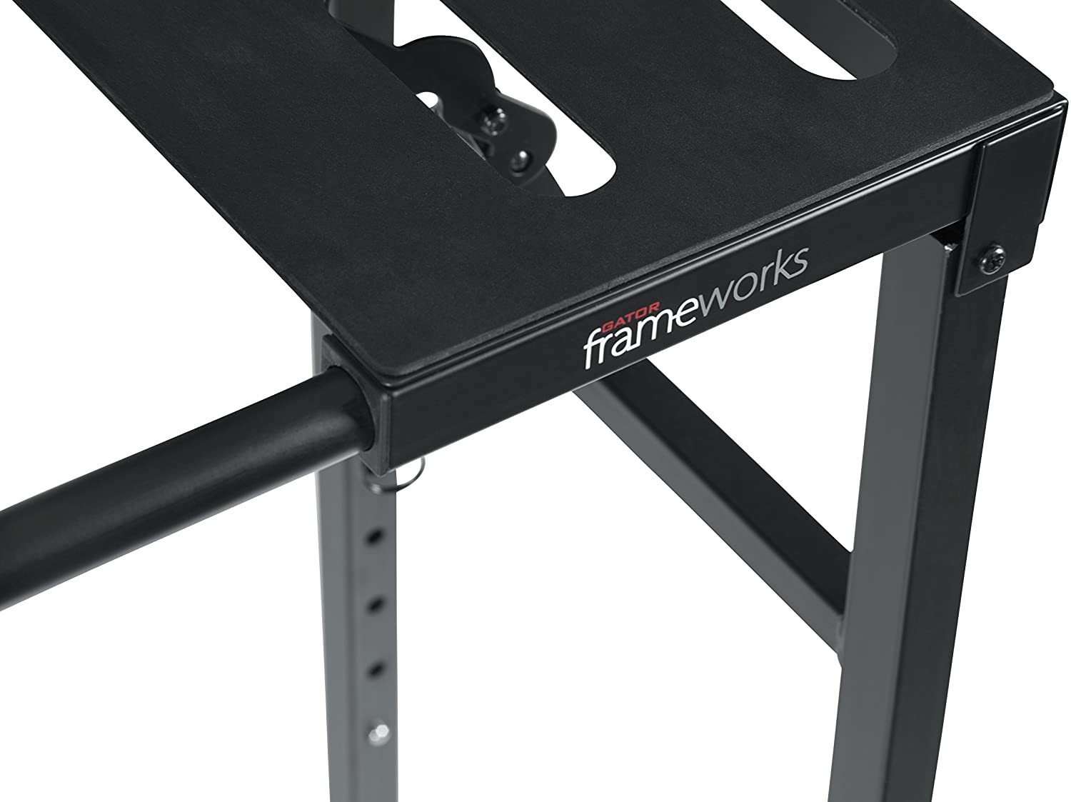 Gator Frameworks Keyboard and Audio Utility Table with Multi Point Adjustability