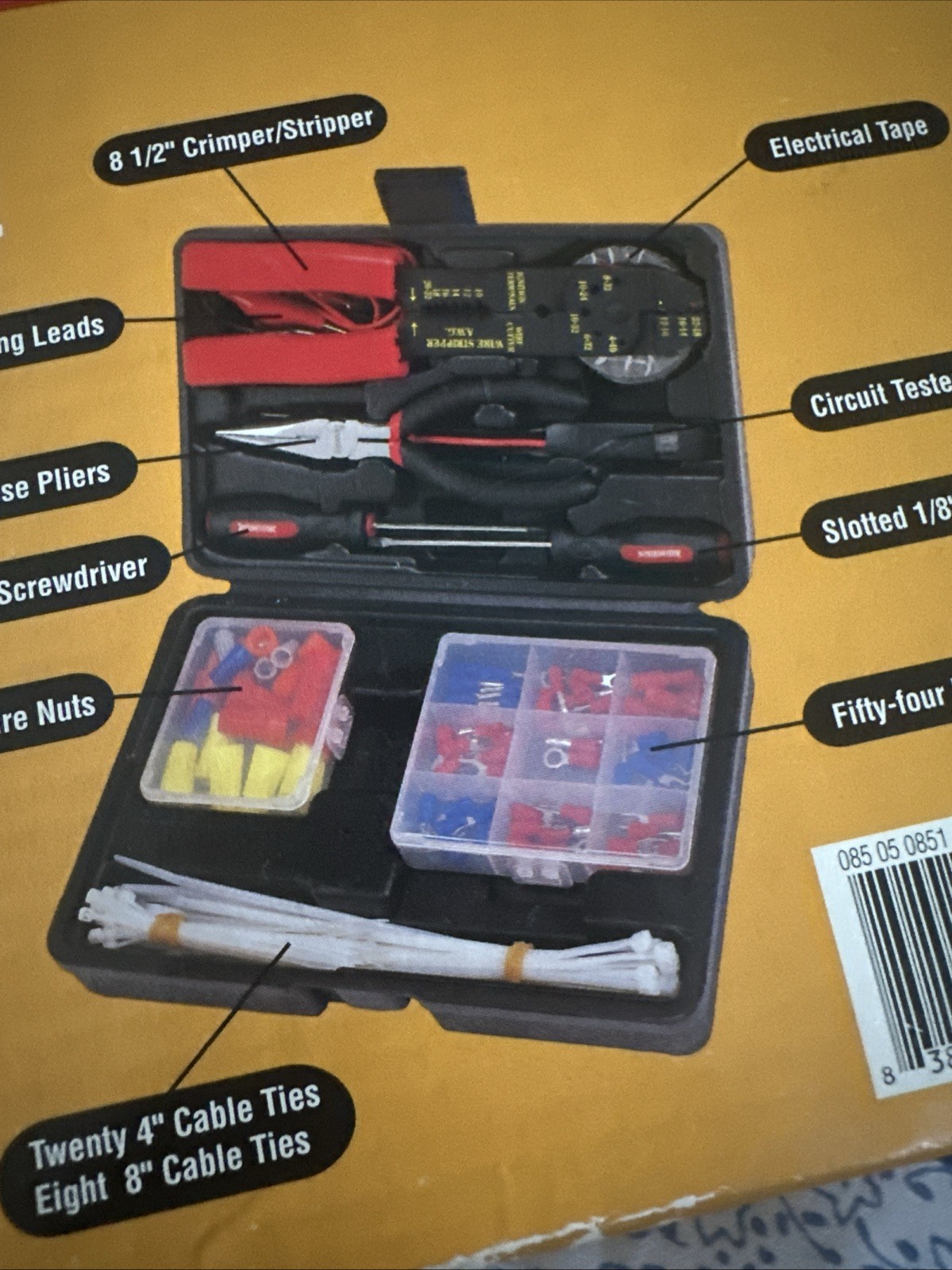 Durabuilt 114 Piece Electrical Tool Kit