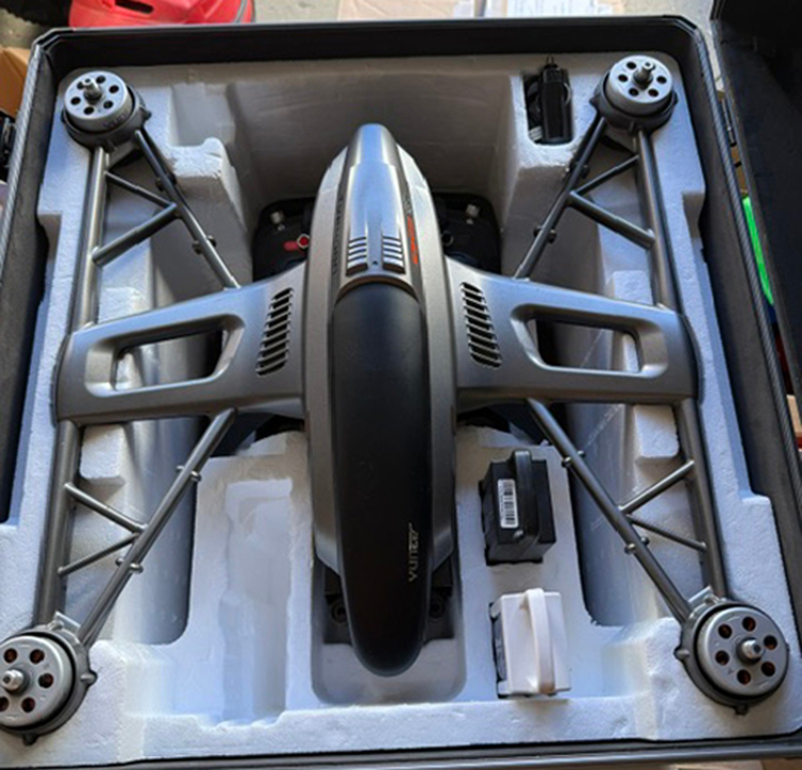 Yuneec Typhoon Q500 4K Black Gray Electric Aviation Camera Drone With Case