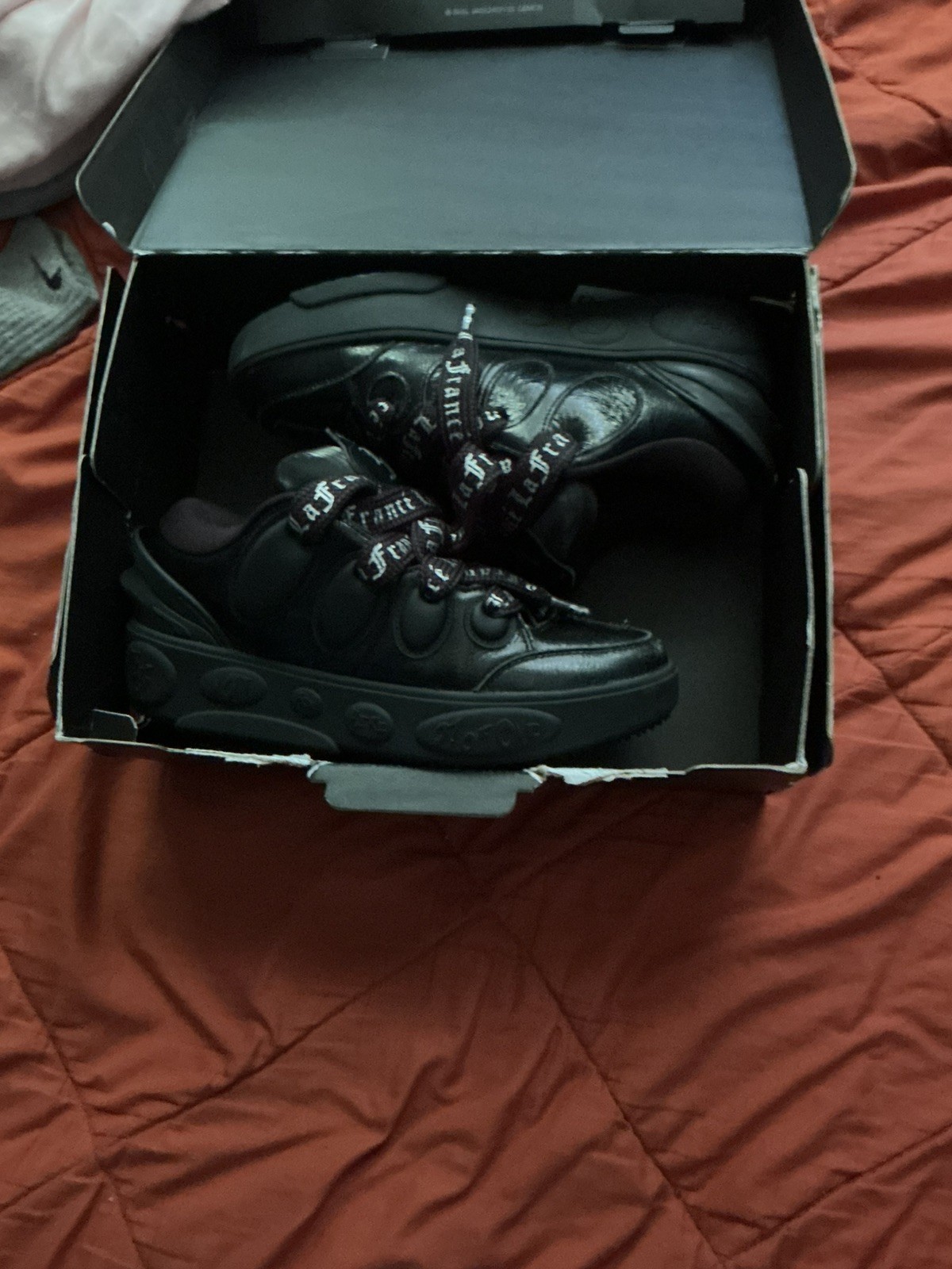 Size 8.5 - Puma LaFrancé Written in Chrome Pack - Black