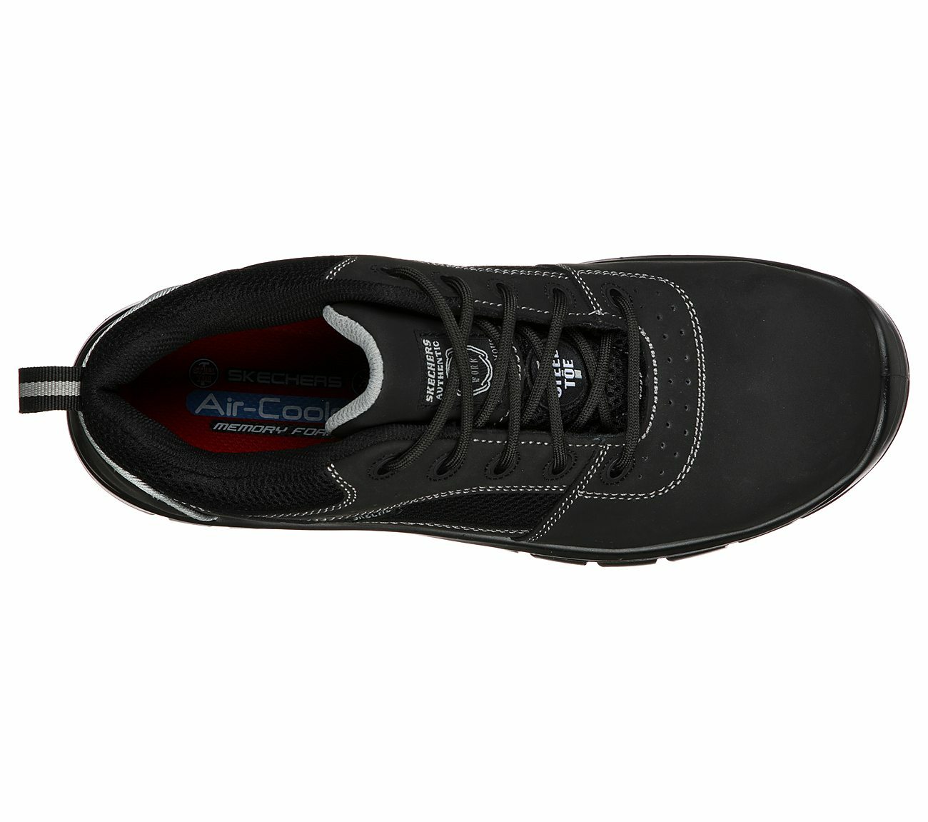 SKECHERS Men's Steel Toe ASTM EH Shock Absorbing Memory Foam Work Shoes wb
