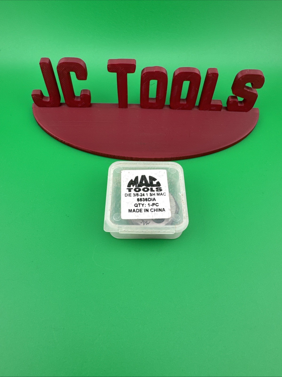 Mac Tools 6536DIA SAE Hexagonal Die 3/8"-24 NF - 1" Shank