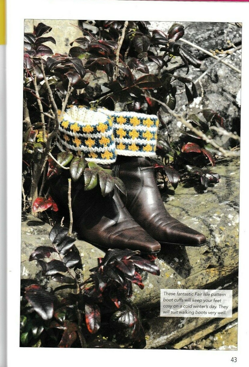 Twenty to Make Knitted Boot Cuffs | Search Press NEW!