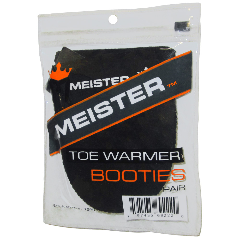 MEISTER NEOPRENE TOE WARMER BOOTIES - Cycling Running Walking Ice Bath BK (PAIR)