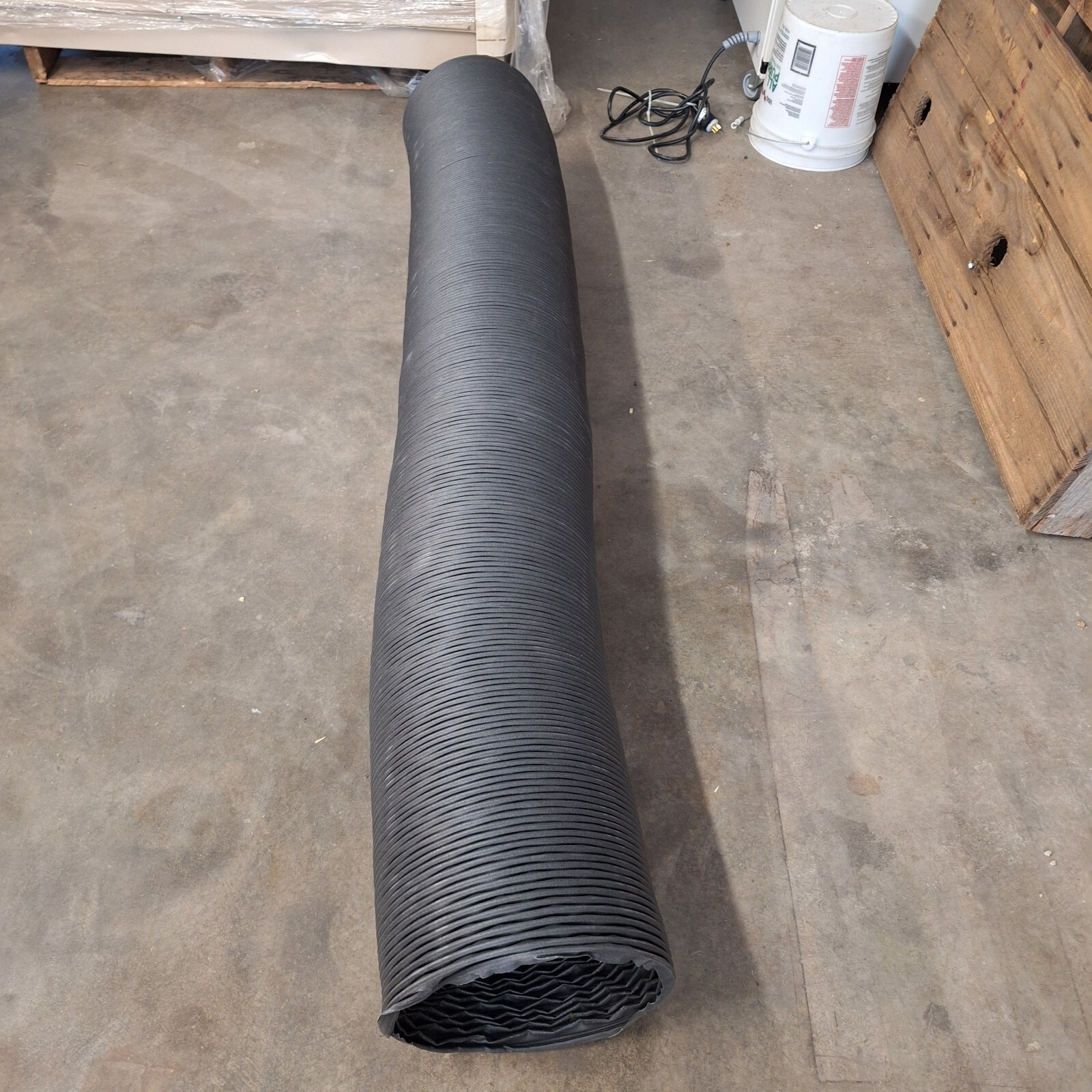 HI-TECH DURAVENT 1110-1200-0002 Ducting Hose, 12" ID x 25 ft. L, Neoprene 3WB21