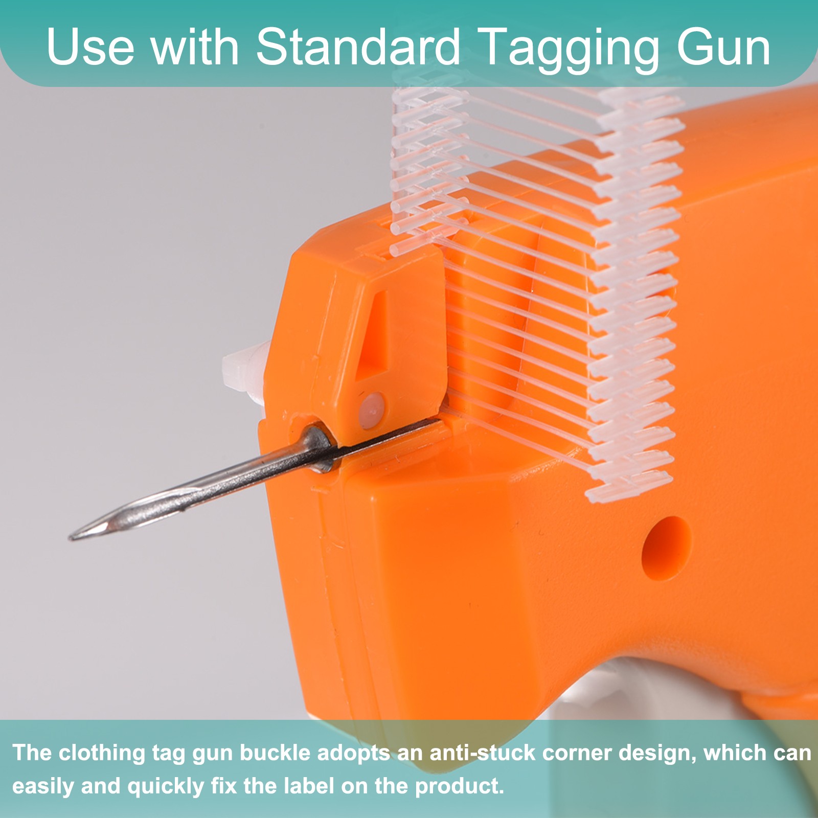 5000pcs 2" Micro Tagging Gun Fasteners, Tagging Barbs Attachment, Green