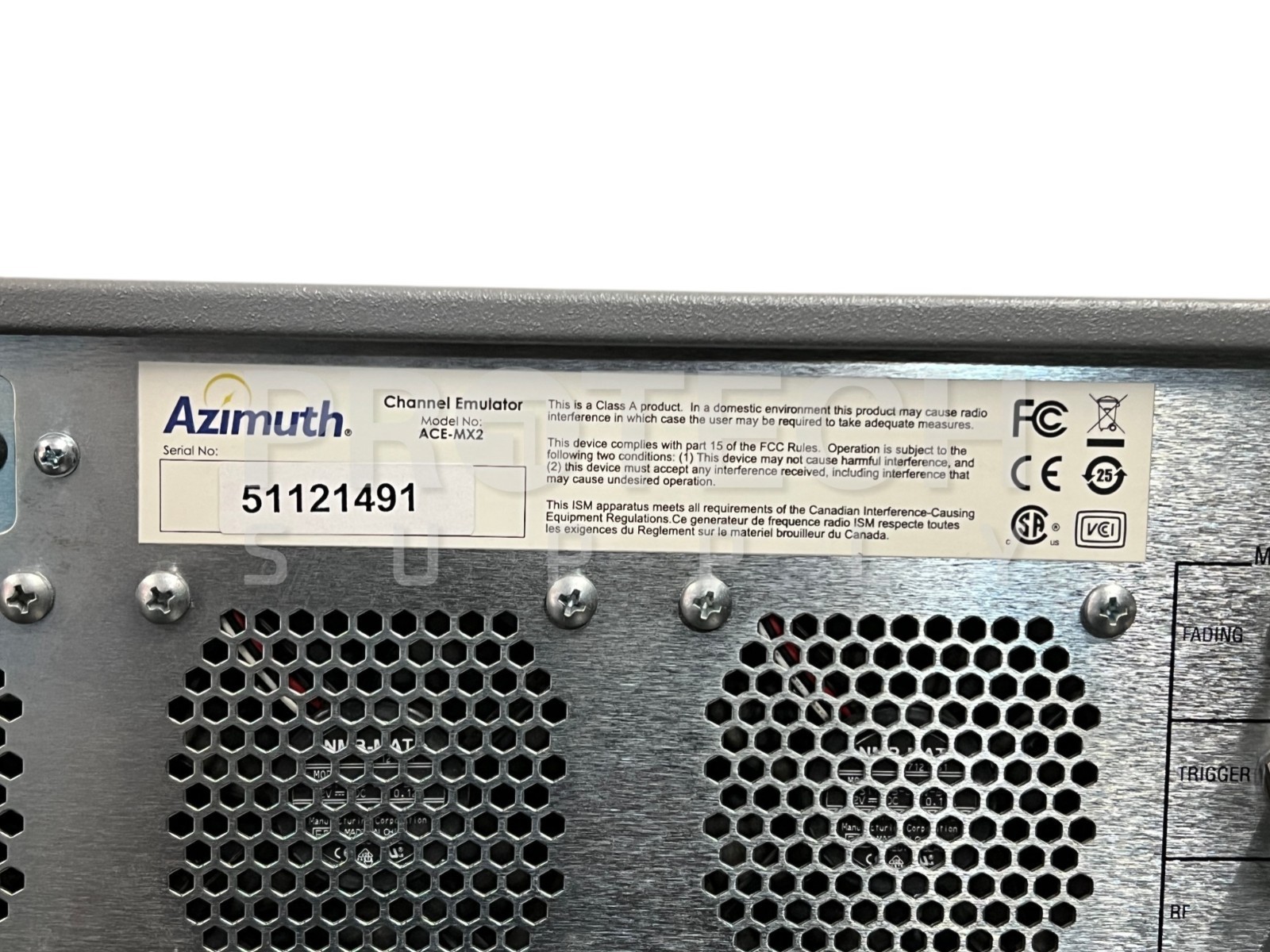 Azimuth ACE-MX2 Channel Emulator