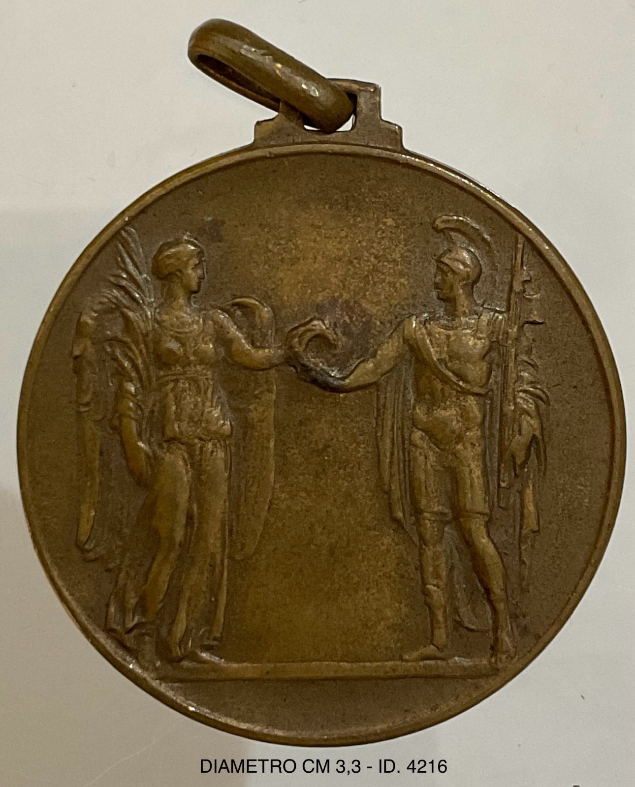 ETIOPIA ITALIANA RISORGE L’IMPERO MEDAGLIA REDUCI DELLE CAMPAGNE D’AFRICA 1936