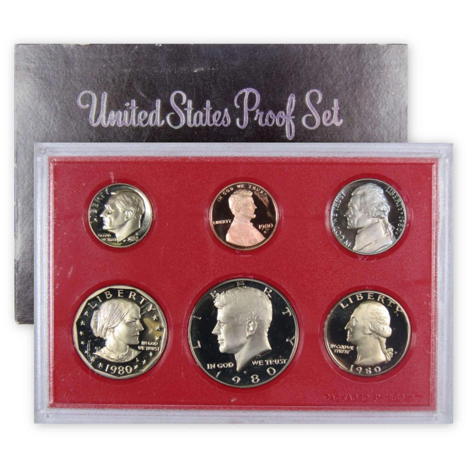 1980(S) Clad Proof Set U.S. Mint Original Government Packaging OGP