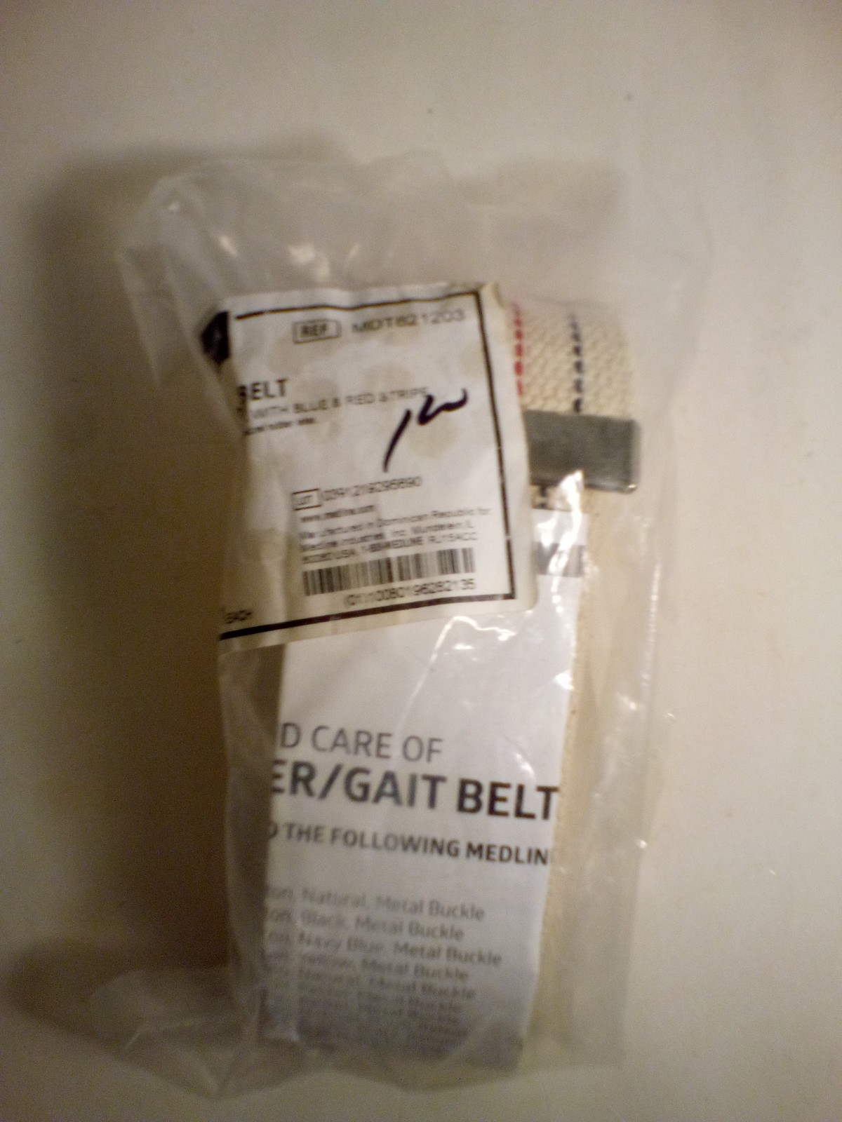 Medline Gait Belt and Transfer/Walking Assist Quick-Click Standing Aid 60'' NEW!