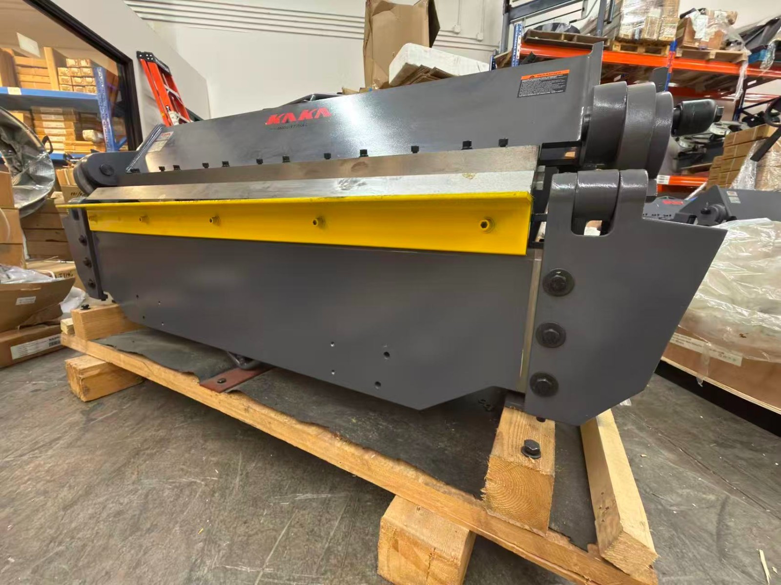 Sheet Metal Brake,48" Straight Brake12Ga Capacity W-4812N (Not Brand New)