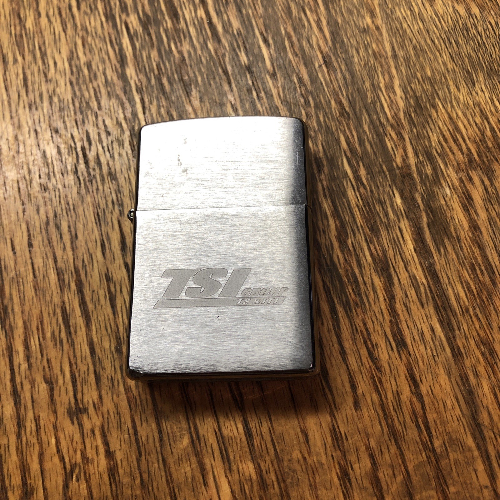 Zippo With TSI GROUP etching