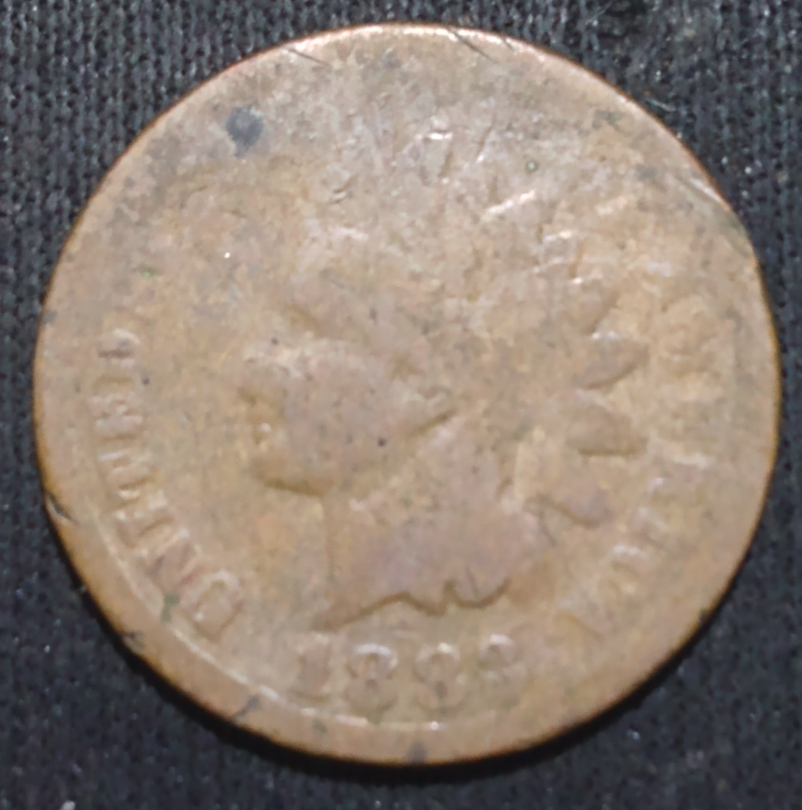 1883 Indian Head Penny FREE2Ship w/Tracking! (2340)