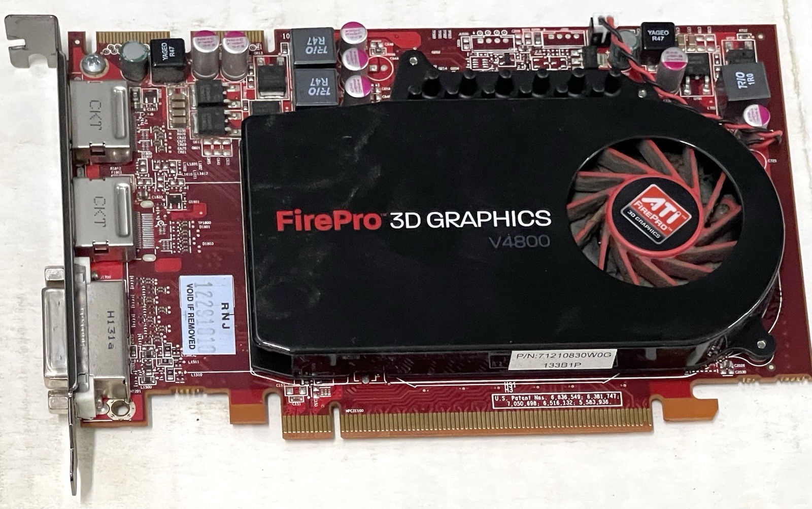 FirePro 3D Graphics V4800 DP-DVI 1Gb GDDR5 Video Card