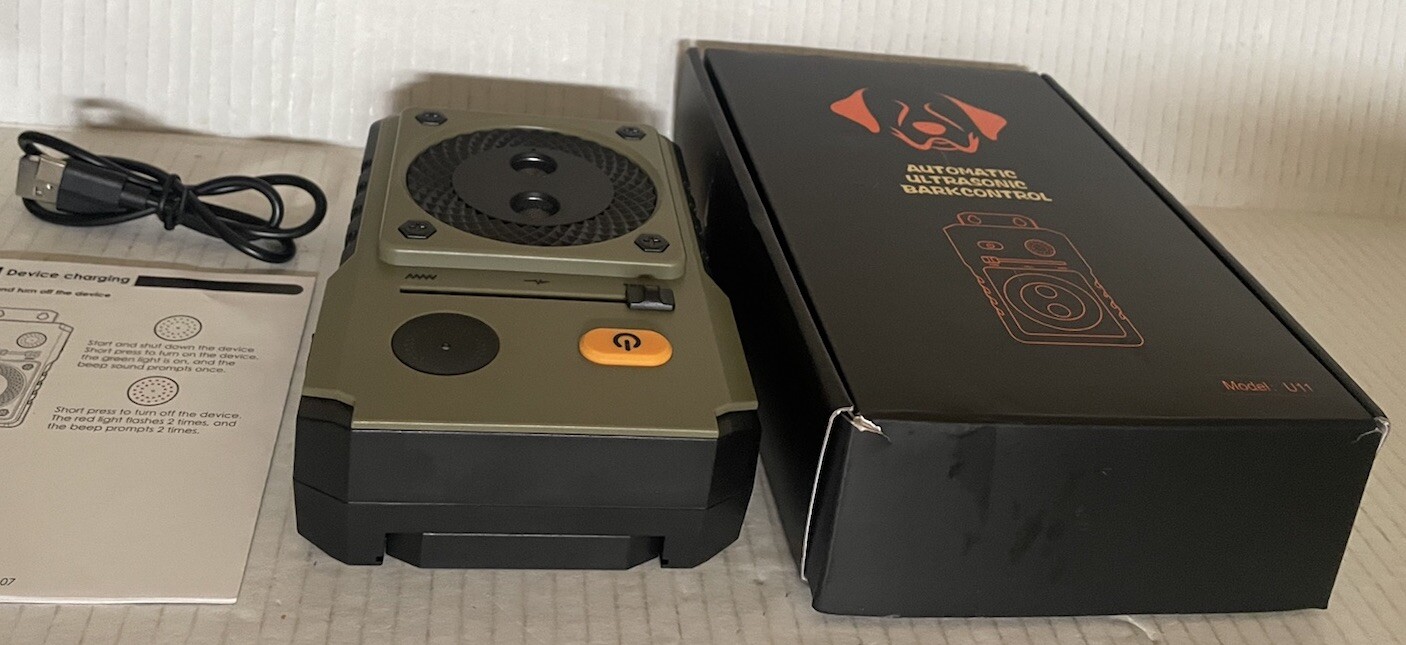 Ultrasonic Bark Control Unit