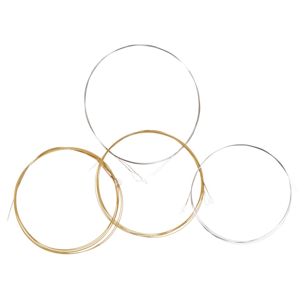 4pcs Mandolin Stainless Steel Strings Replaceable String Set