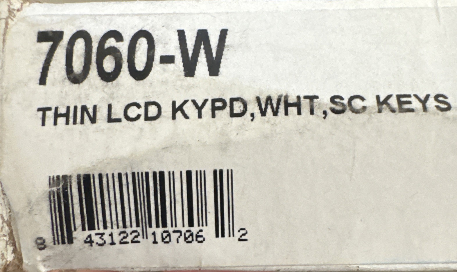 NEW DMP 7060-W Thin LCD Keypad