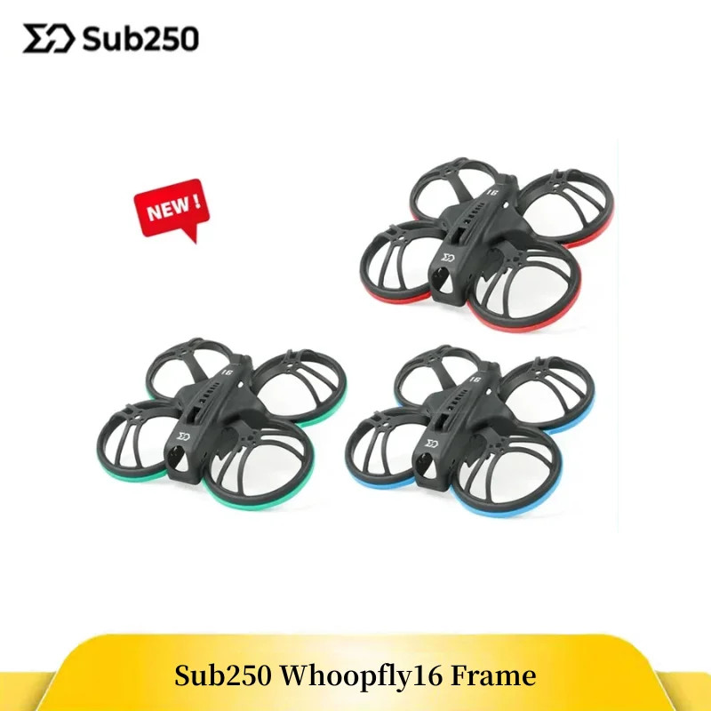 Durable Sub250 Whoopfly16 Frame Mini Micro FPV Drone Replacement Frame