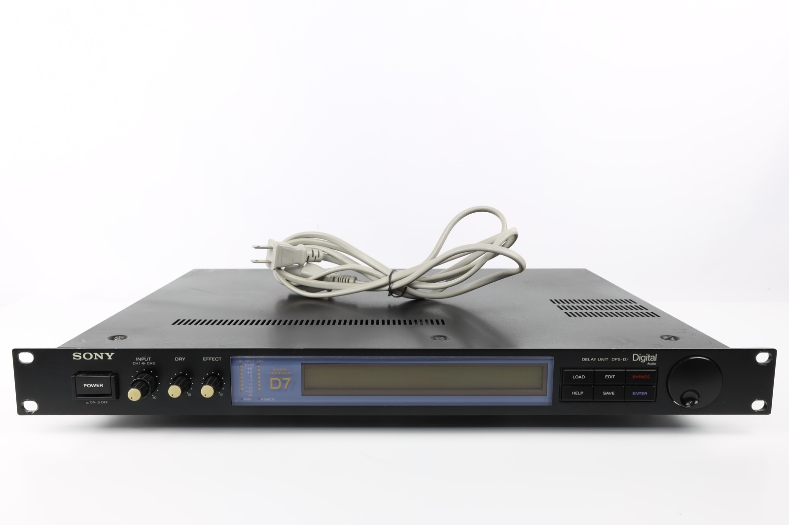 Sony DPS-D7 Digital Delay new internal battery Reverb Delay From Japan