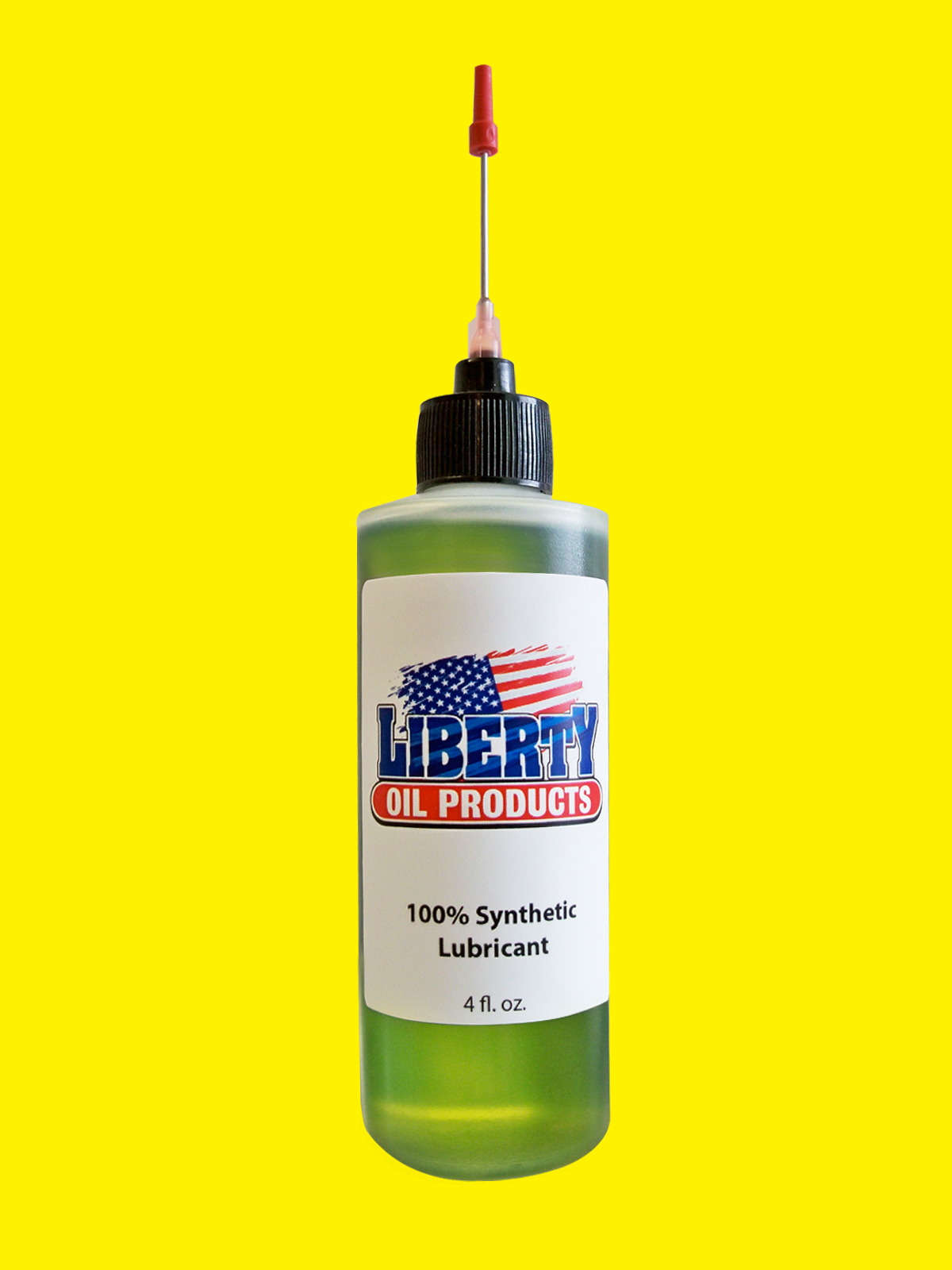 100% Synthetic Oil for Lubricating all parts on Firearms-Large 4oz Bottle
