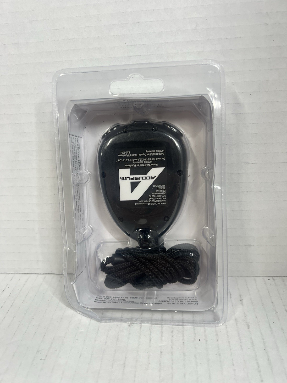 ACCUSPLIT Survivor S3CL CUMULATIVE-LAP SPLIT Stopwatch with Magnum Display