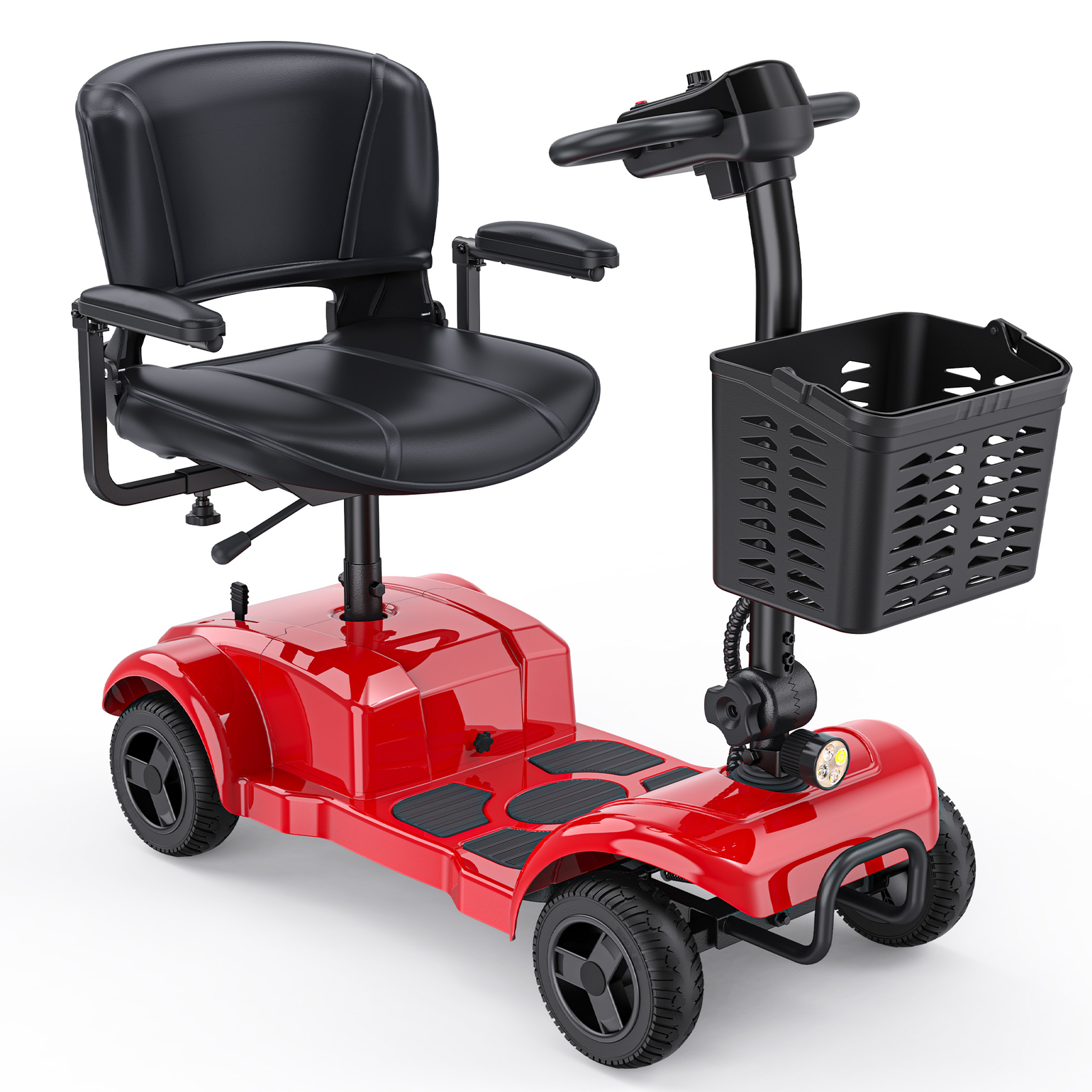 2025 Mobility Scooter, Electric Power Mobile Scooters Red