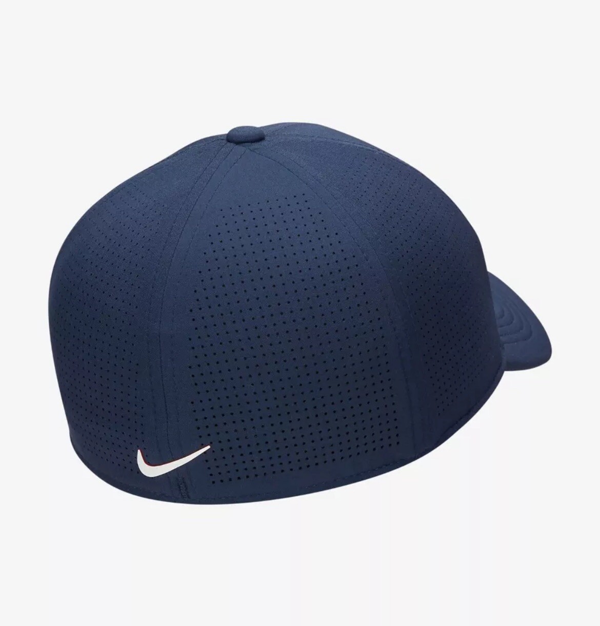 Nike Tiger Woods TW Structured Dri-FIT ADV Club Golf Hat Cap Navy White Sz L/XL