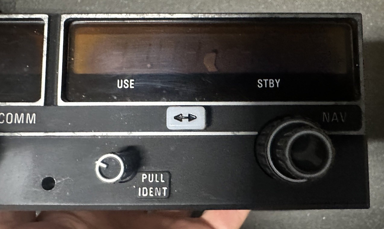 Bendix/King KX 155 TSO NAV/COMM – 14V – Working unit. (No Tags)