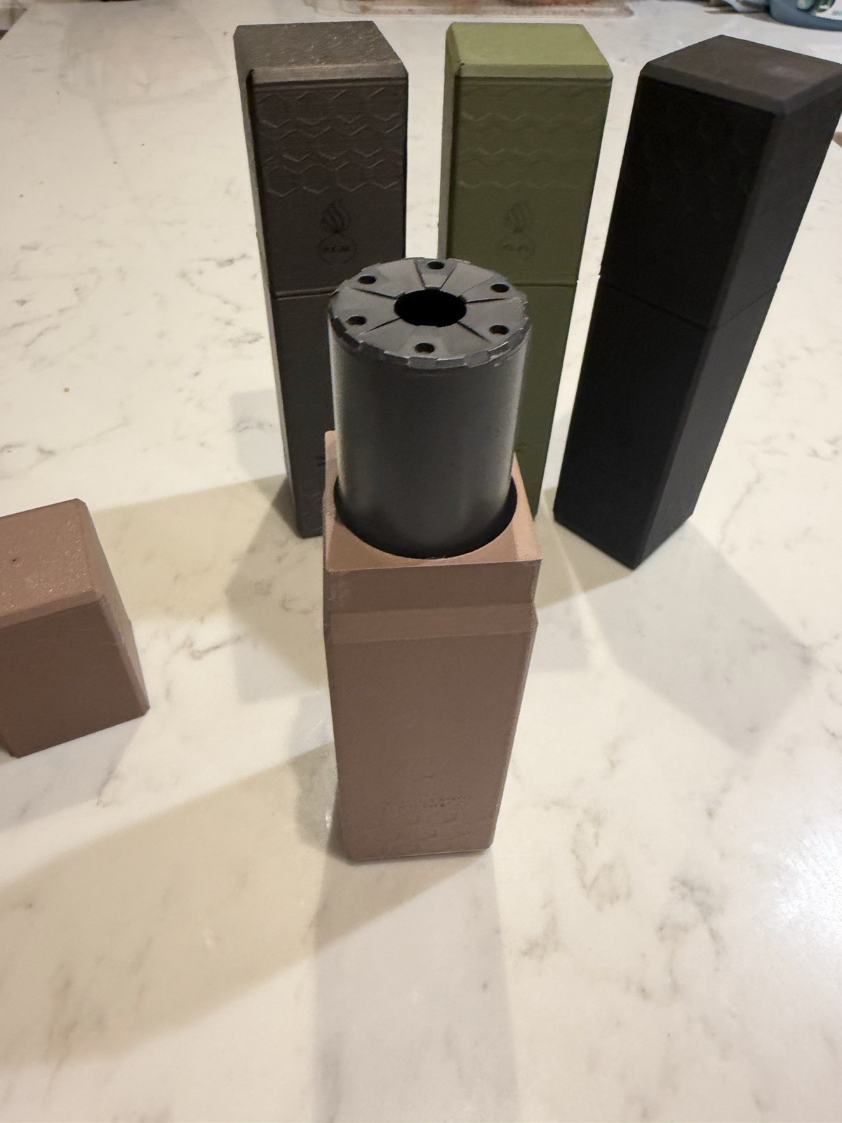 “Can-ister” Suppressor Storage Case OD Green