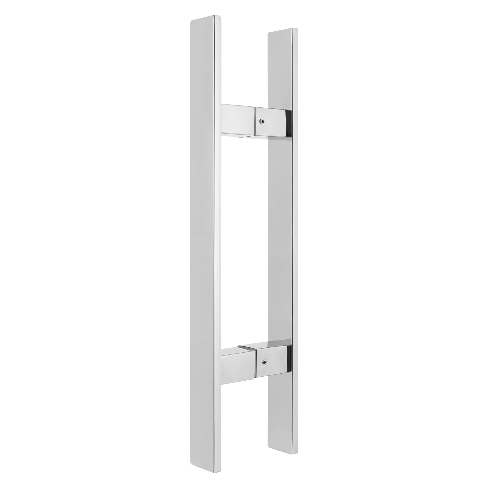 Stainless Steel Double Sided Push Pull Door Handle, H-shaped Door Pull Handle~