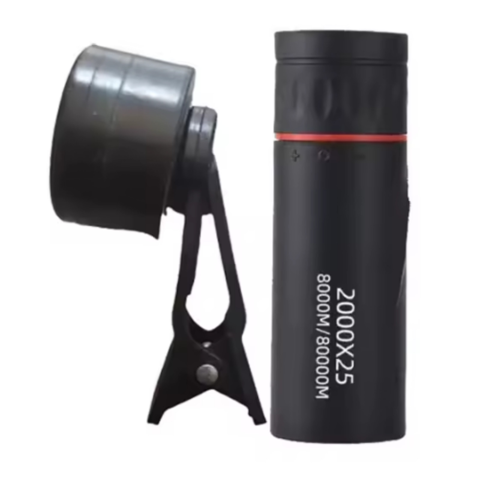 2000x25 HD Monocular Telescope Portable Compact Scope for Hiking Camping Bird